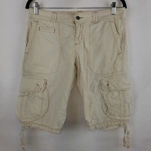 Polo Jeans Co. Cargo Shorts Size 6 Light Khaki